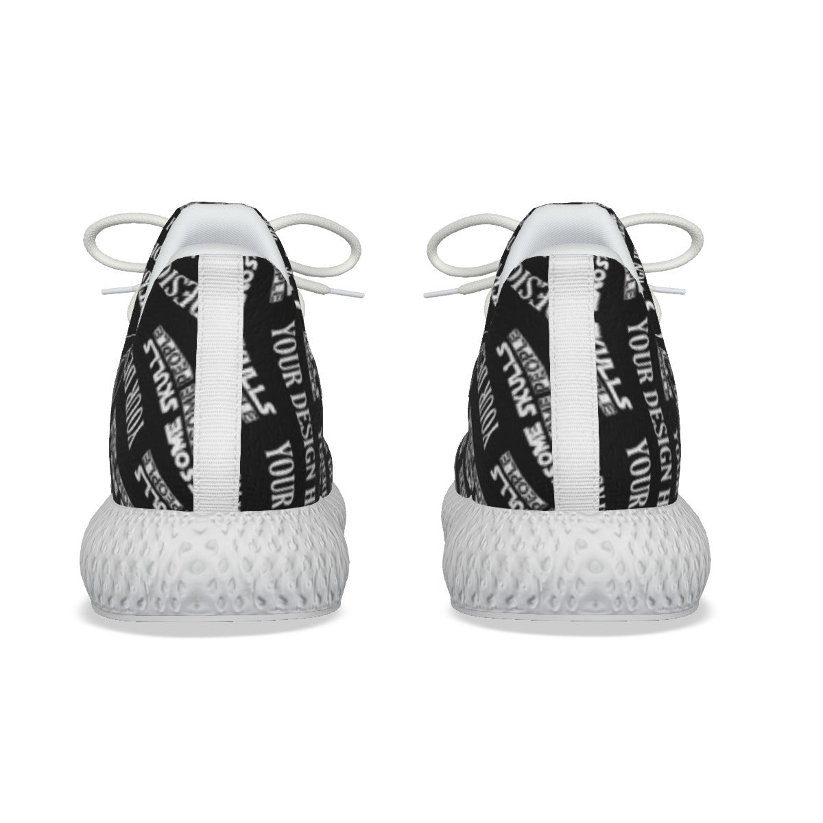 Custom Print on Demand POD Women's Flying Woven Sports Shoes