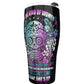 Sugar skull Tumbler 30oz/ 20 OZ, Sugar skull mug