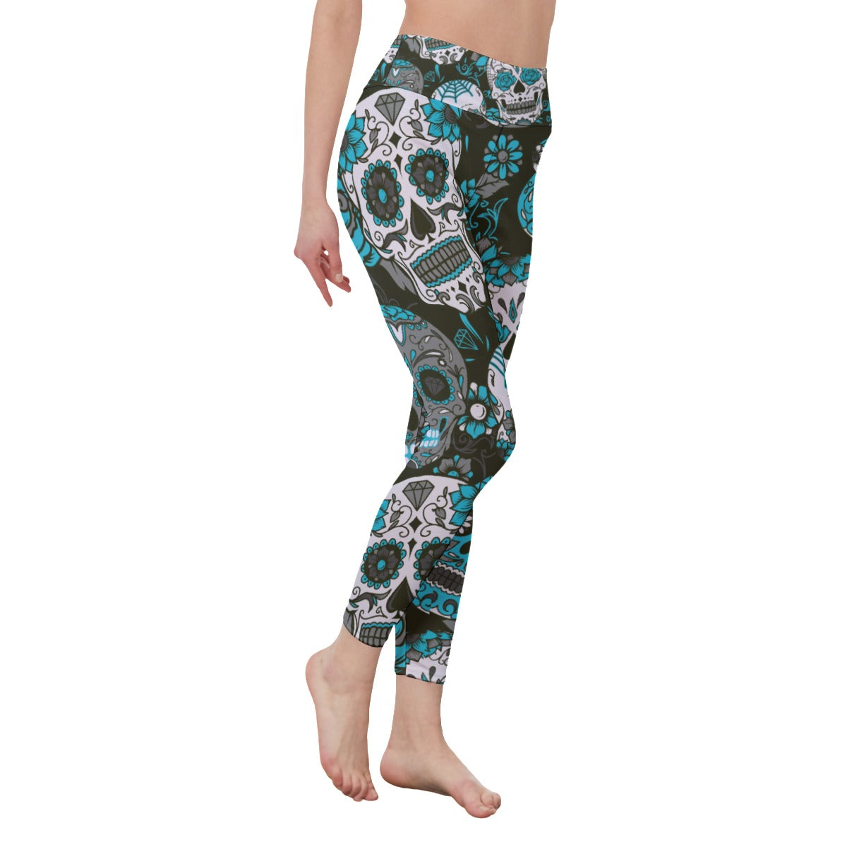 Sugar skulls All-Over Print Women's Casual Leggings