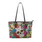 Sugar skull Day of the dead Women's Tote Bag, Calavera Mexican skull handbag shoulder bag purse