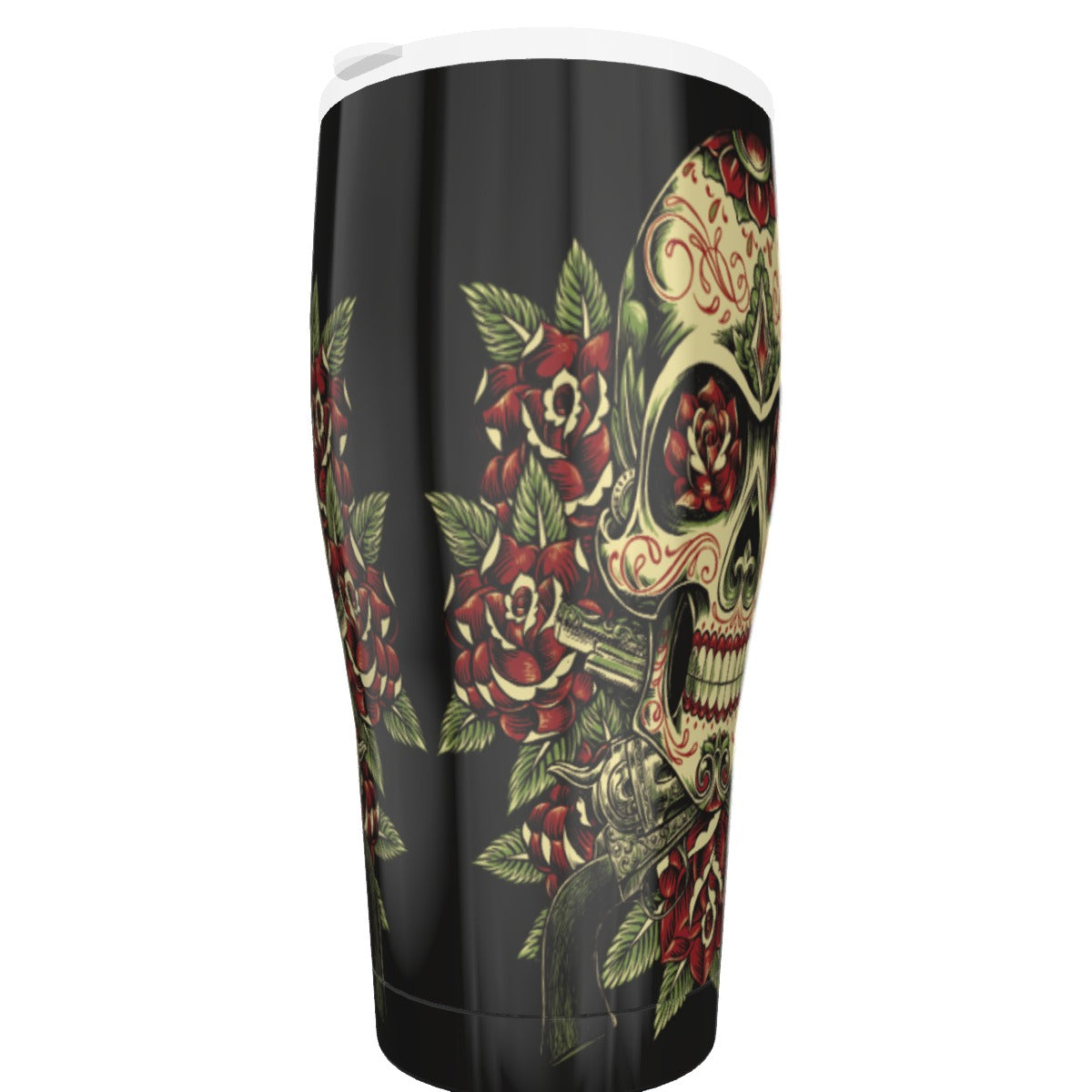 Sugar skull Day of the dead Tumbler 30oz, Calaveras mexican skull Tumbler cup mug