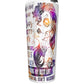 Sugar skull girl Tumbler 30oz, Day of the dead tumbler mug cup