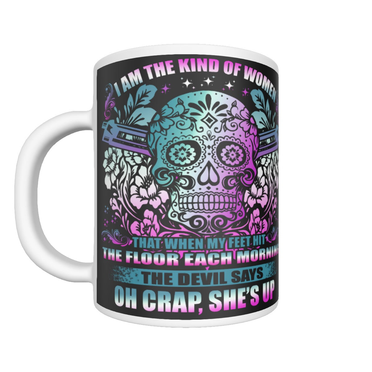 Sugar skull All-over print mug