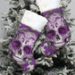 Sugar skull All-Over Print Christmas Socks - Sugar skull stocking