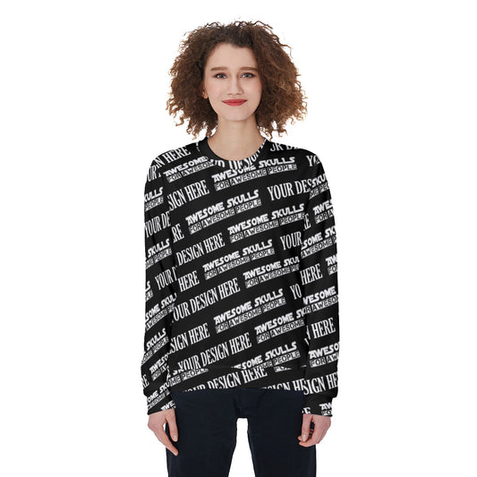 Custom print on demand pod Women's Hoodie Sweatshirt