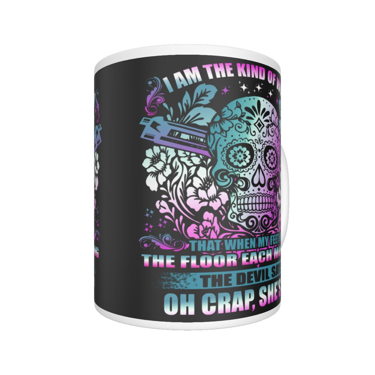 Sugar skull All-over print mug