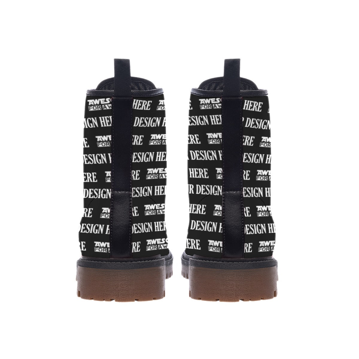 Custom Print on Demand POD Women's Martin Short Boots