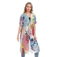 All-Over Print Women's Short Sleeve Cardigan