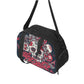 Day of the dead sugar skull Travel Luggage Bag, Floral skeleton halloween calaveras travel bags