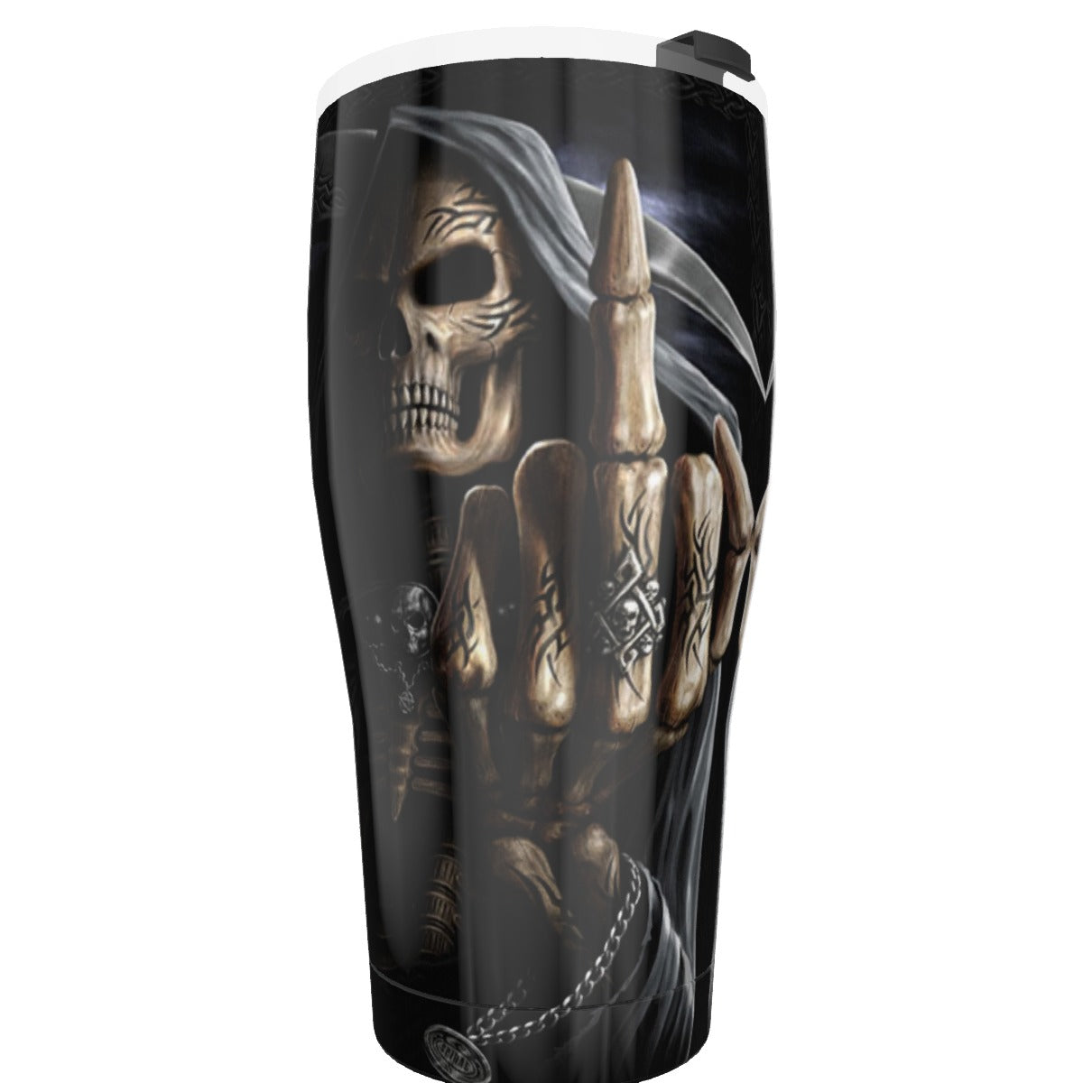 Custom Name Grim reaper skull Tumbler 30oz