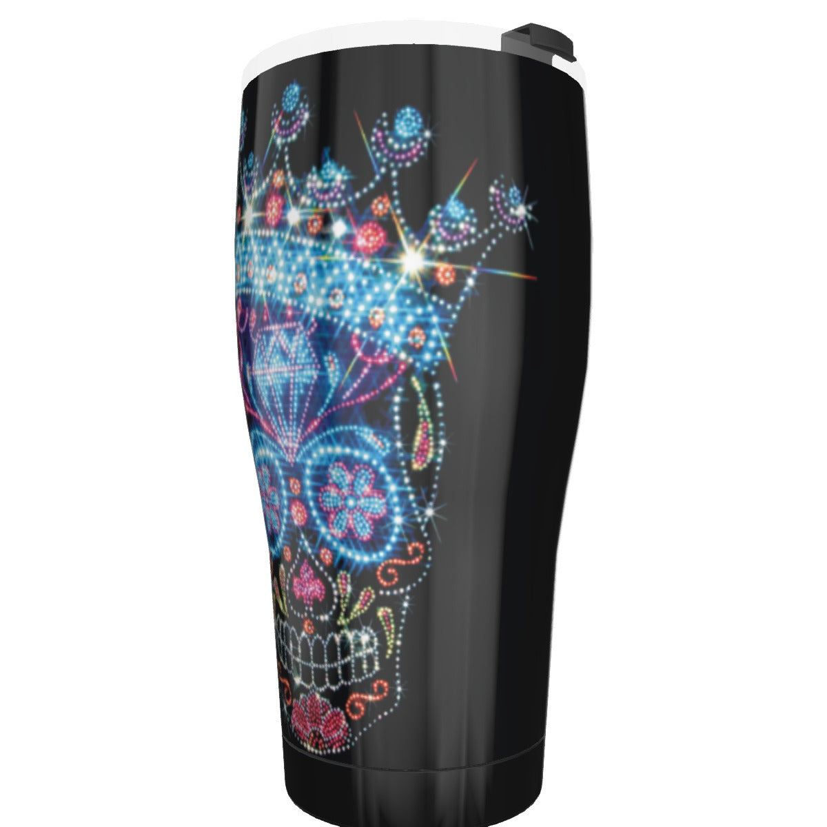 Sugar skull custom Name Tumbler 20oz/30oz