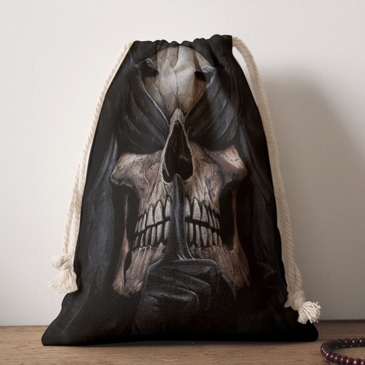 No see no hear no speak evils Print Drawstring Bag