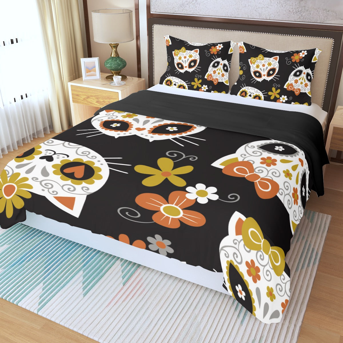 Three Piece Duvet Cover Set