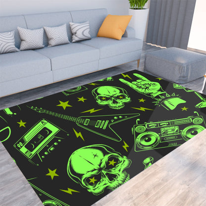 Halloween Foldable Rectangular Thickened Floor Mat