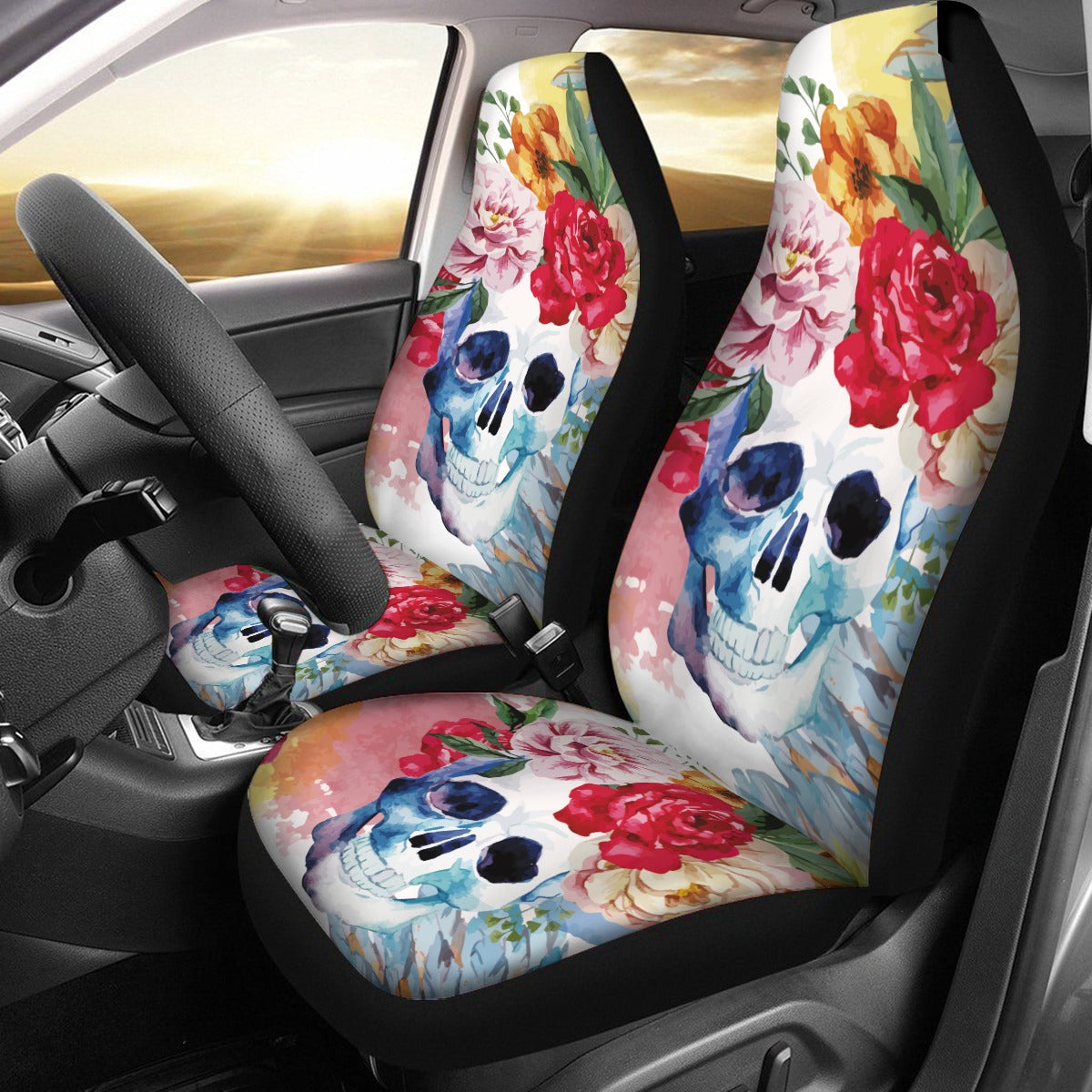 Universal Car Seat Cover With Thickened Back