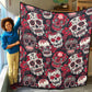 Halloween sugar skull day of the dead Household Lightweight & Breathable Quilt