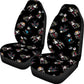 Sugar skull animal Universal Car Seat Cover With Thickened Back