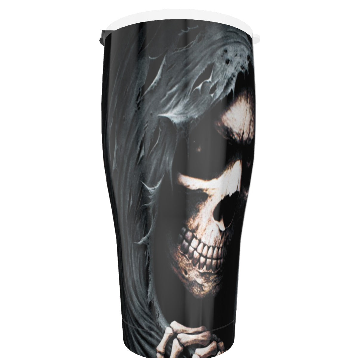 Halloween grim reaper gothic skull Tumbler 30oz