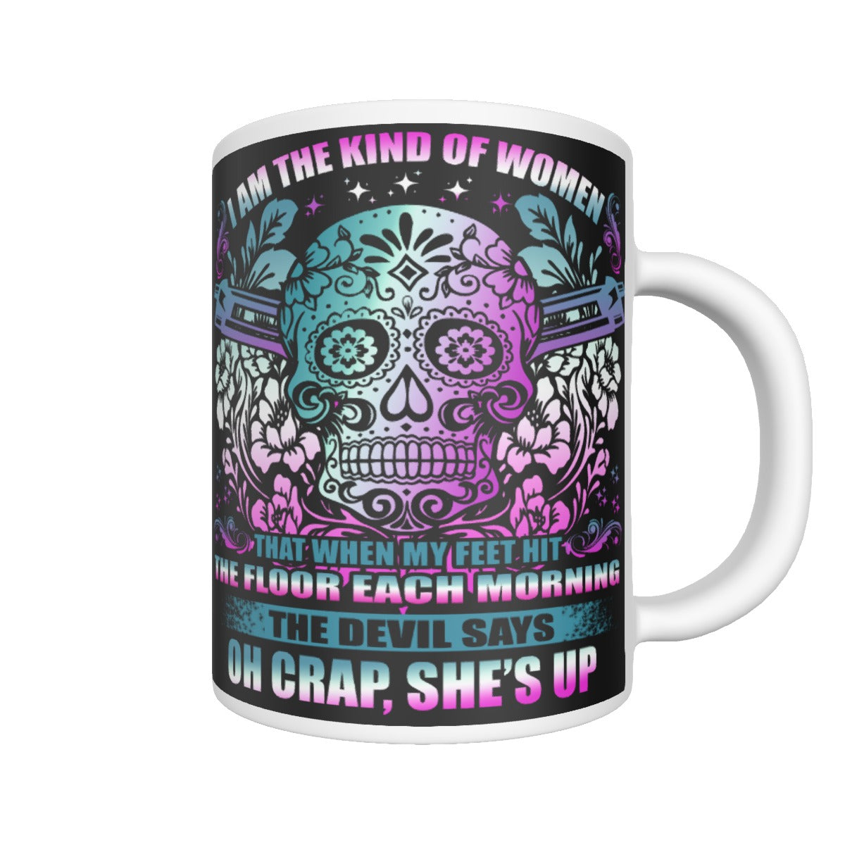 Sugar skull All-over print mug