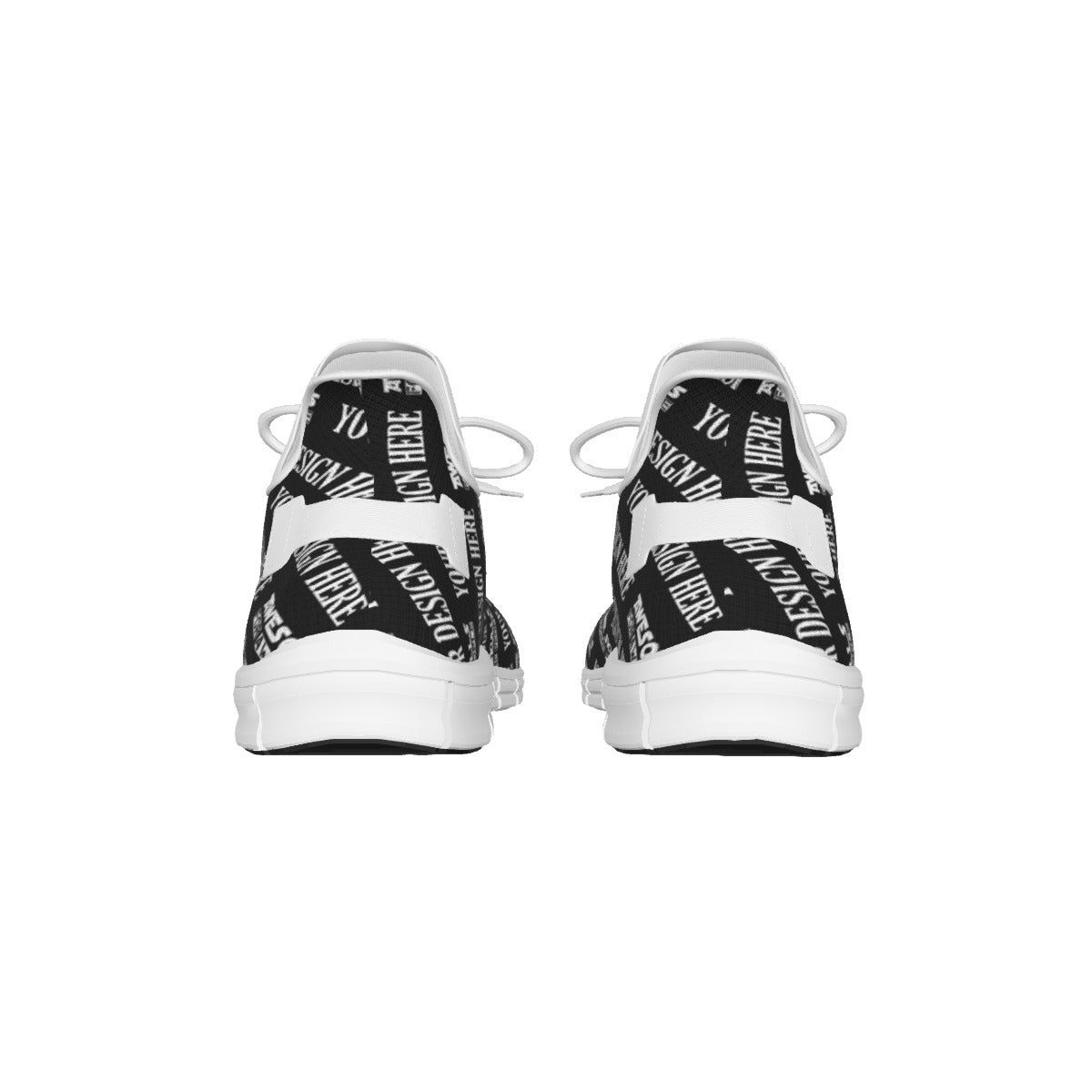 Custom Print on Demand POD Light woven running shoes