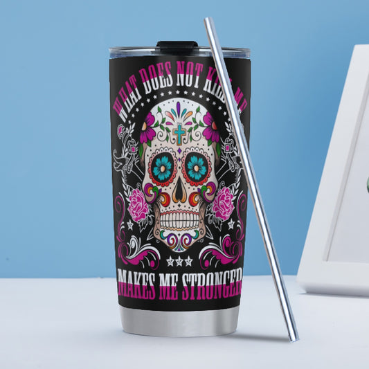 Sugar skull Tumbler 20oz/30OZ