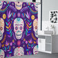 Day of the dead sugar skull Shower Curtains