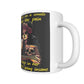 Sugar skull Ceramics mug, Day of the dead mug cup
