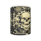 Gothic skull Ceramics mug