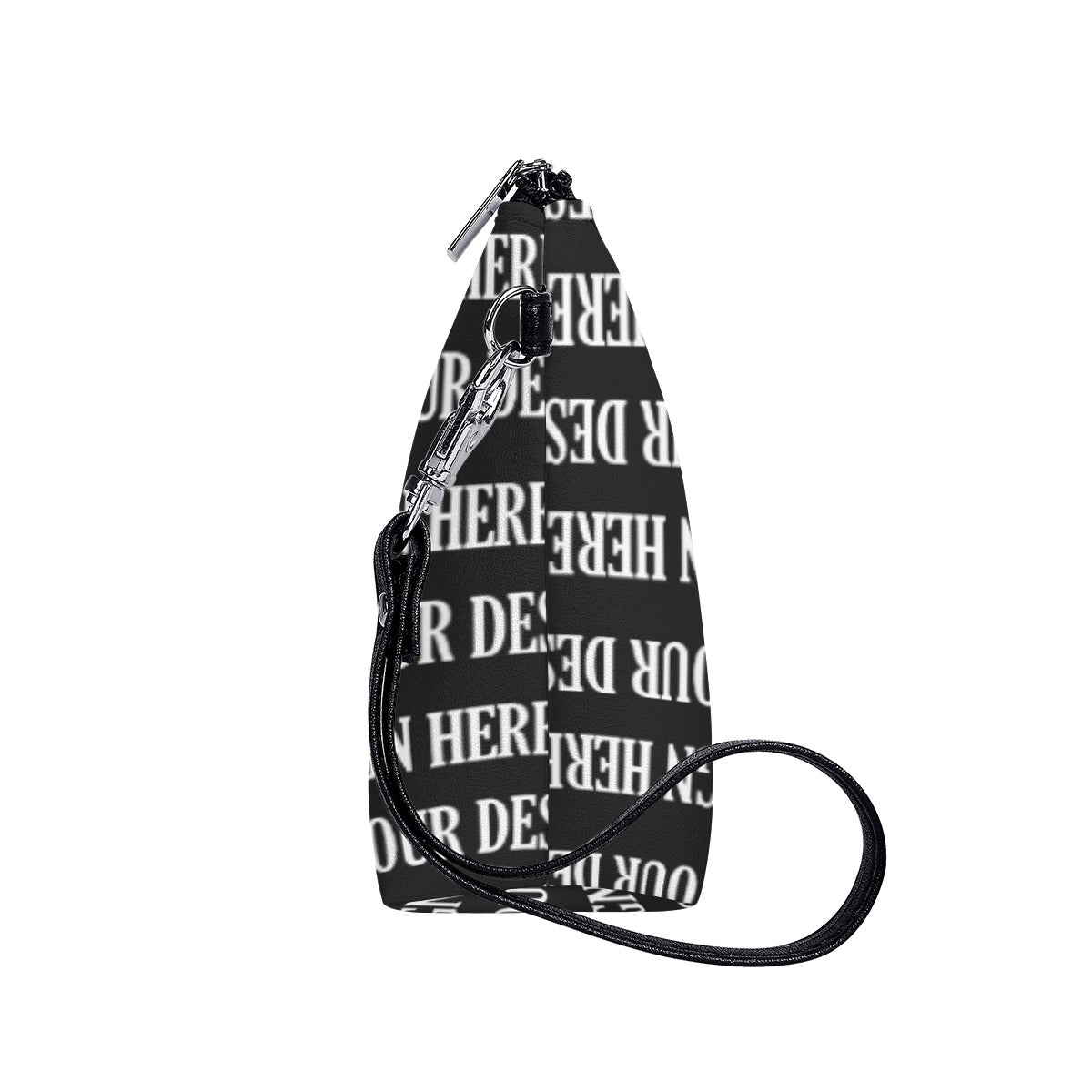 Custom - Cosmetic Bag With Black Handle