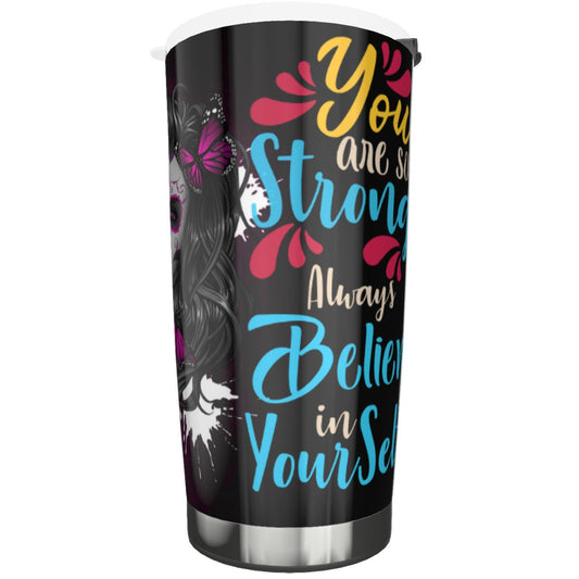 Sugar skull Tumbler 20oz