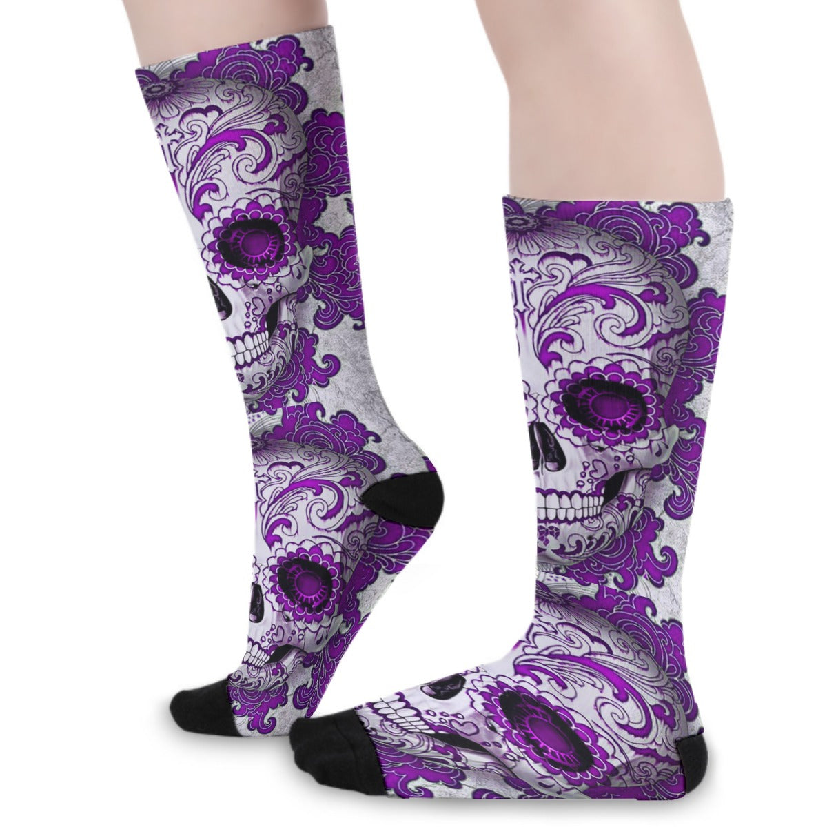 Sugar skull All-Over Print Unisex Long Socks