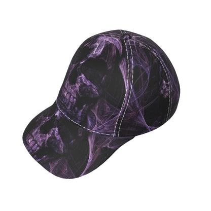 Skull grim reaper cap hat