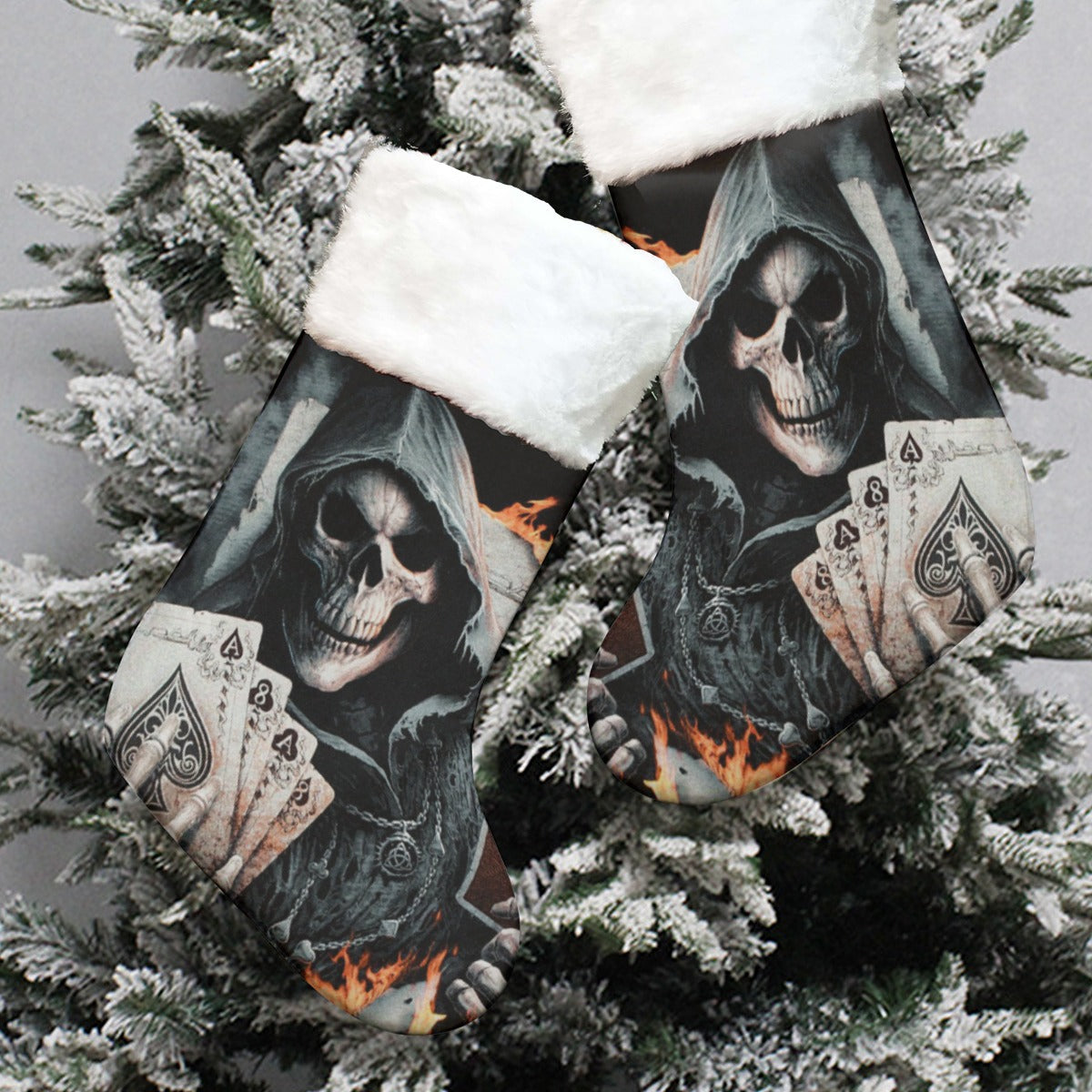 Grim reaper All-Over Print Christmas Socks