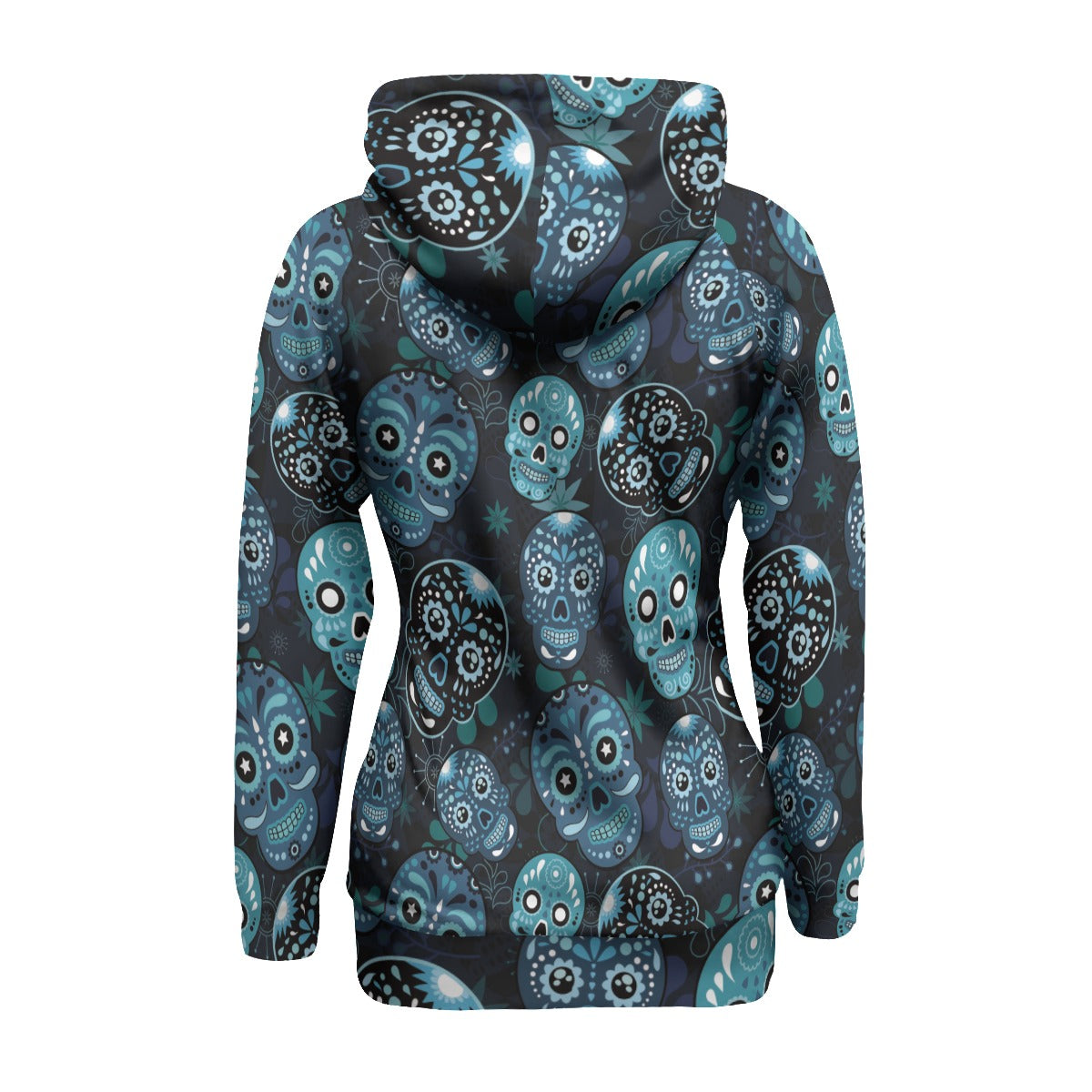 Day of the dead Women's Long Pullover Hoodie