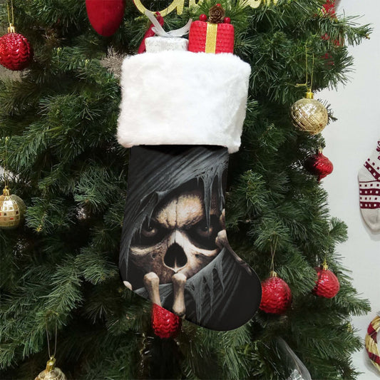 Gothic grim reaper All-Over Print Christmas Socks
