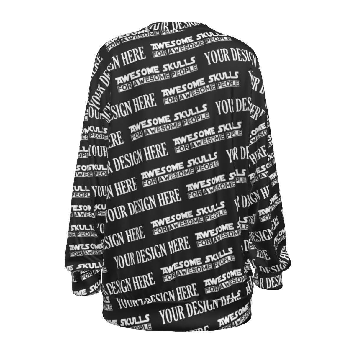 Custom print on demand pod Women's Hoodie Casual Sweatshirt