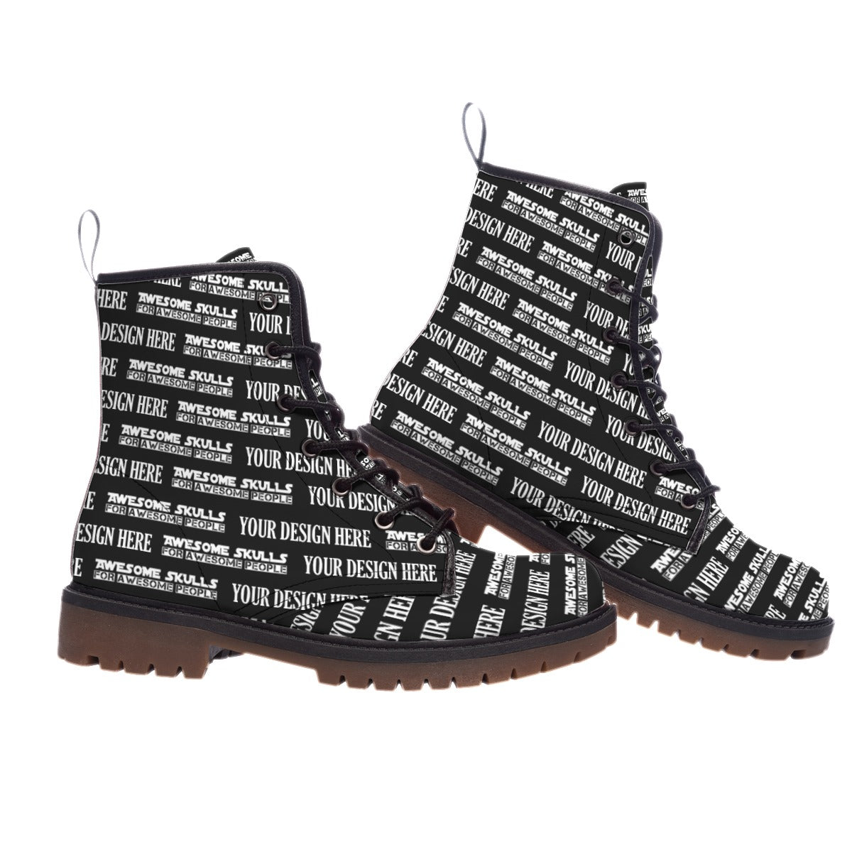 Custom Print on Demand POD Women's Martin Short Boots