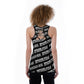 Custom print on demand pod Women's top Back Hollow Tank Top