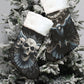 Grim repaer skull Christmas Socks