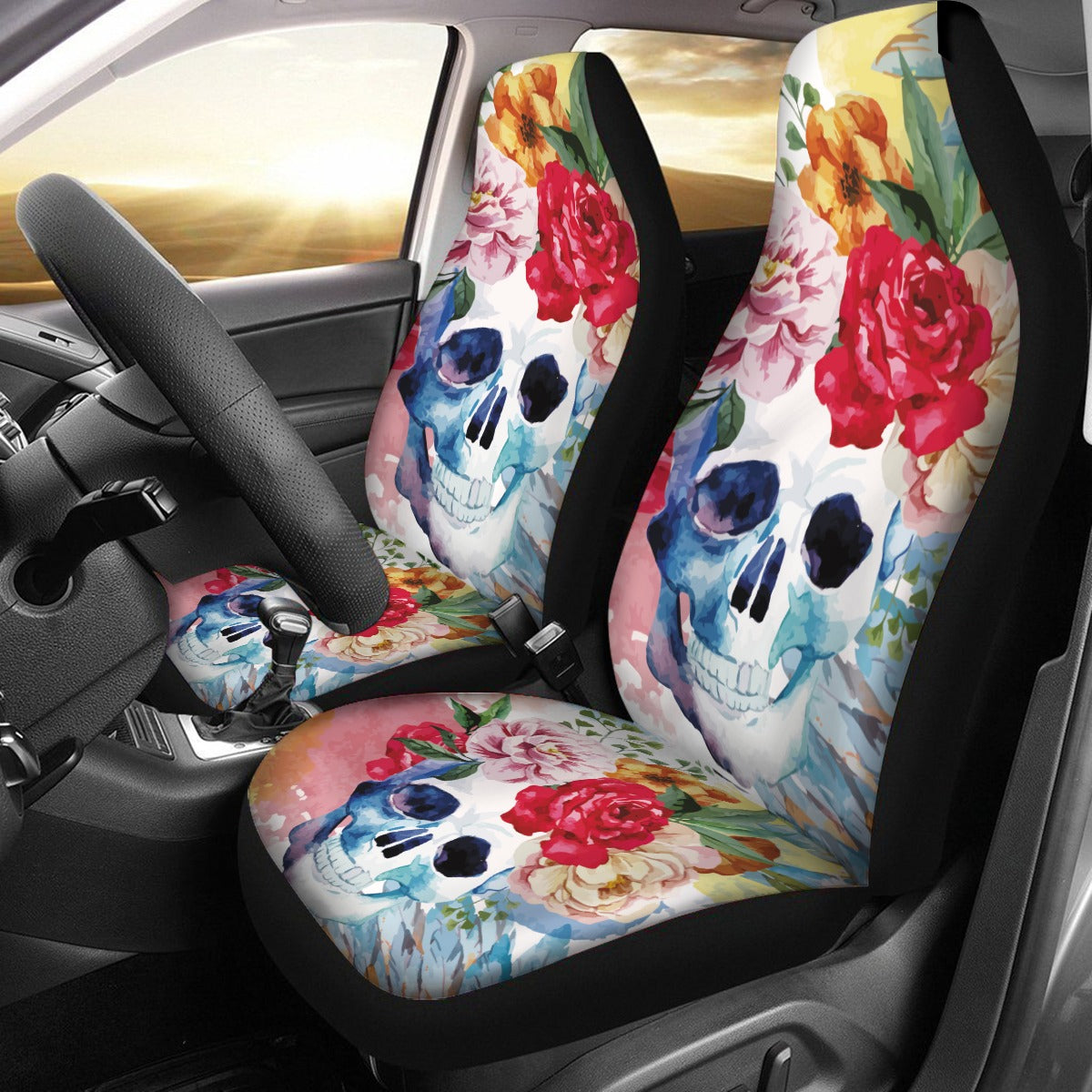 Universal Car Seat Cover With Thickened Back