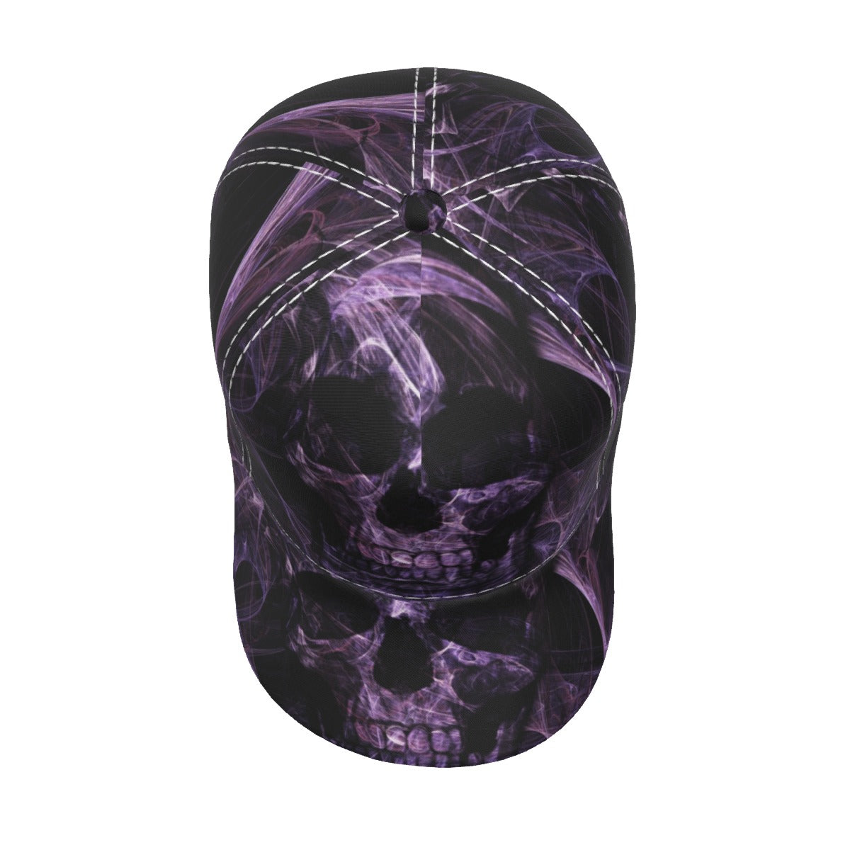 Skull grim reaper cap hat