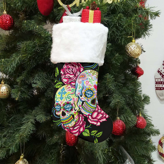 Sugar skull All-Over Print Christmas Socks