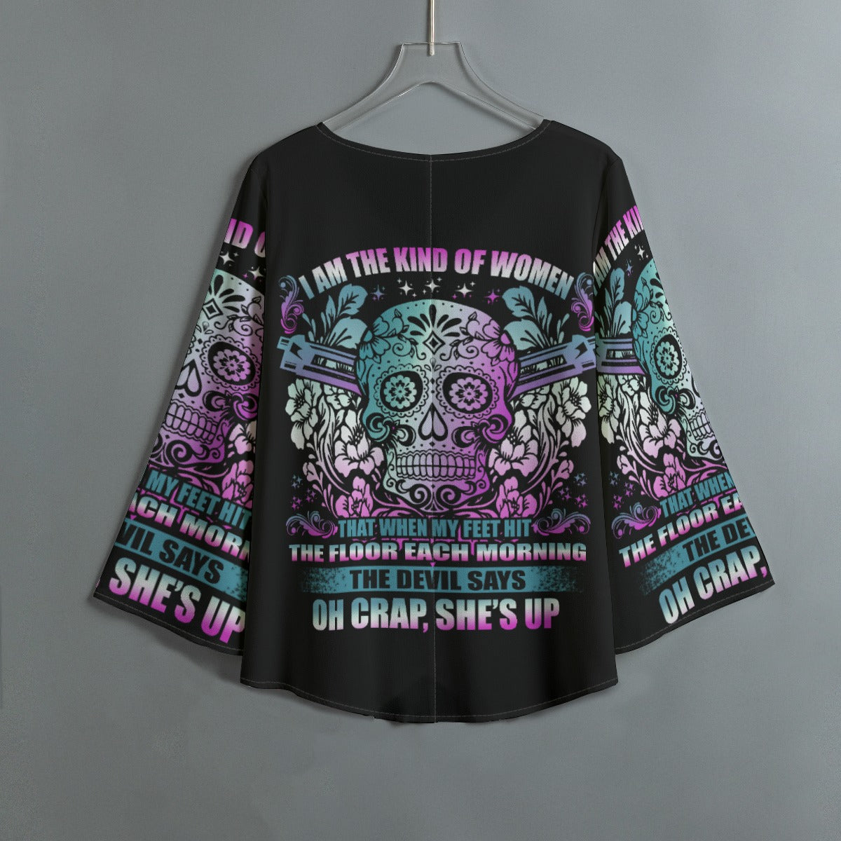 Sugar skull Women's V-neck T-shirt