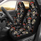 Sugar skull Universal Car Seat Cover With Thickened Back