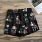 Sugar skull animal Women's Casual Shorts