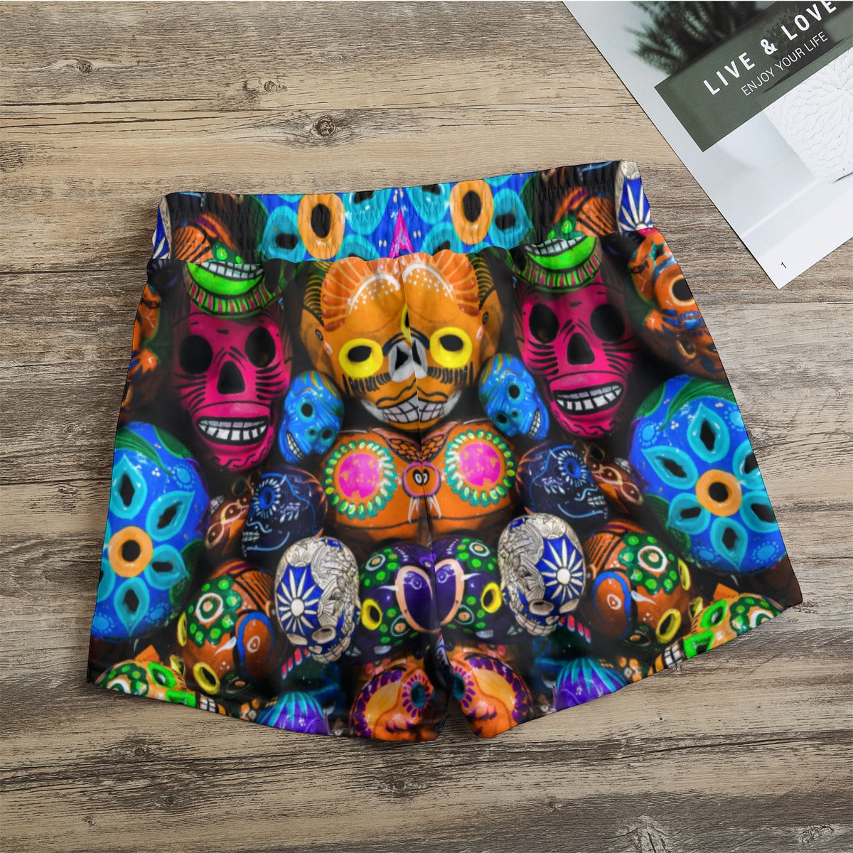 Day of the dead Women's Casual Shorts