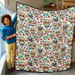 Sugar skull Day of the dead Halloween Household Lightweight & Breathable Quilt