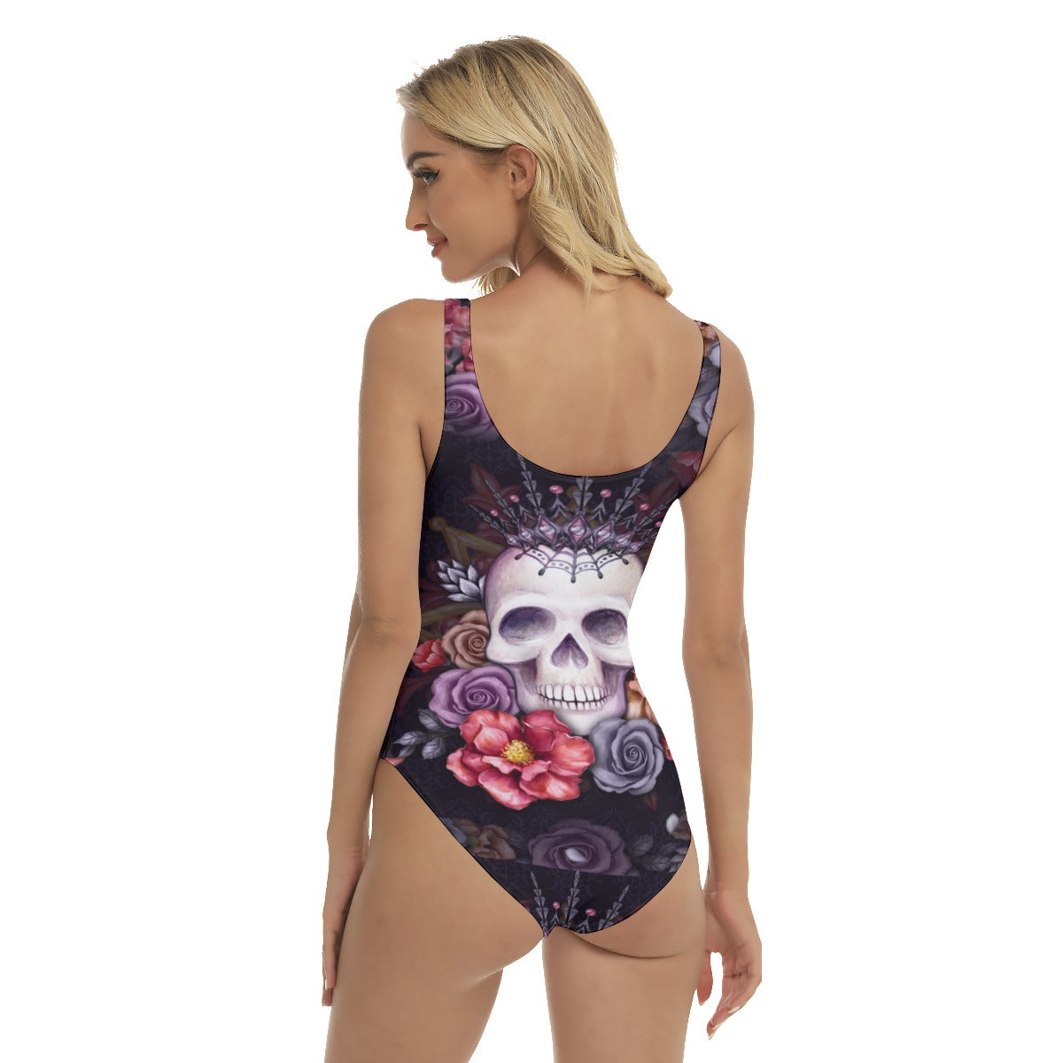 Day of the dead Women's One-piece Swimsuit, Gothic skull swimsuit