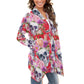 Mexican skull Calaveras Women's Cardigan With Long Sleeve