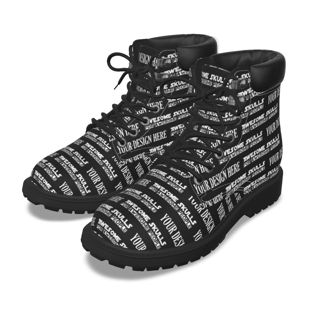 Custom Print on Demand POD Women's Short Boots